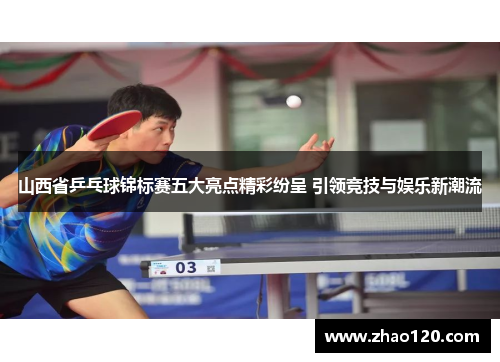 山西省乒乓球锦标赛五大亮点精彩纷呈 引领竞技与娱乐新潮流